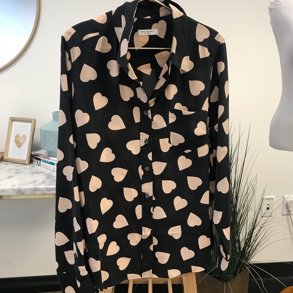 Equipment Tops - EQUIPMENT BLOUSE. SIZE L.